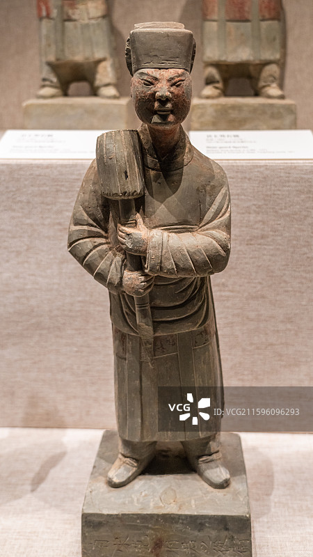 从卫男石俑（北宋）河南博物院藏 1971年方城县金汤寨村出土图片素材