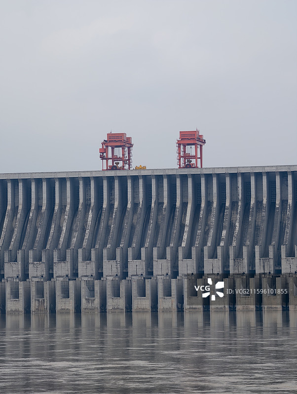 湖北宜昌·三峡大坝·西陵峡·截流纪念园图片素材