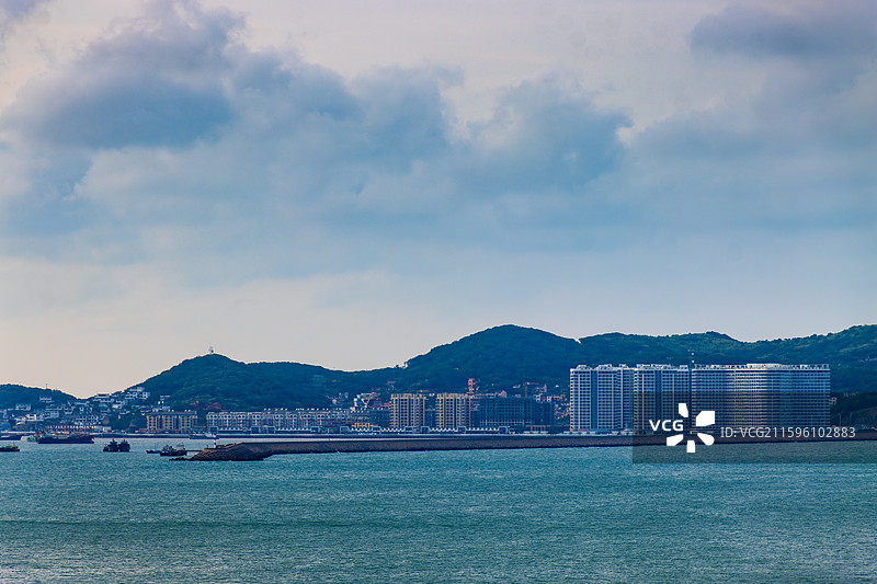 海天一色，嵊泗列岛泗礁岛风光，摄于左岸公路图片素材