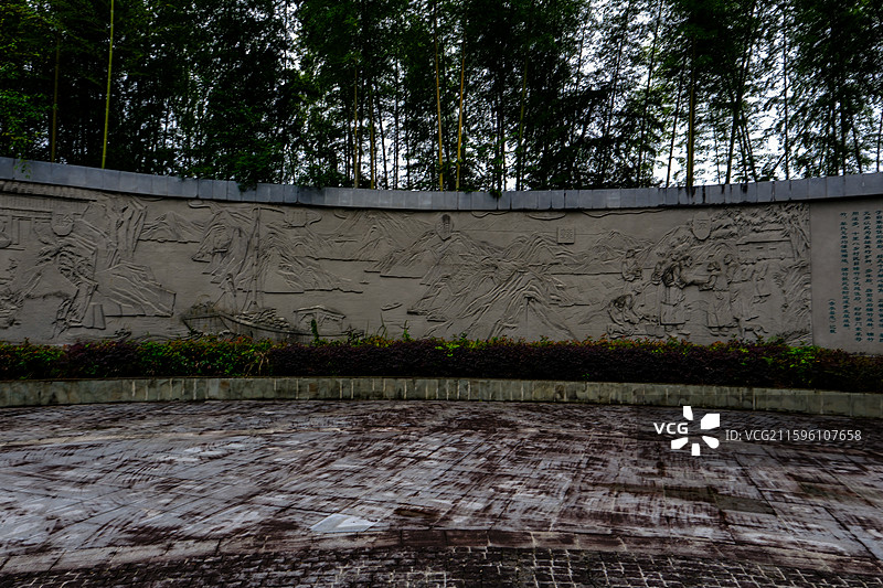 中国贵州遵义赤水竹海国家森林公园风光图片素材