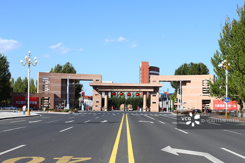 黑龙江省大庆市东北石油大学图片素材