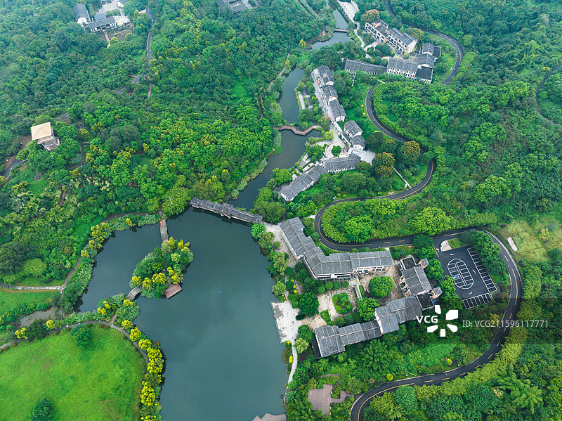 泸州市张坝桂圆林旅游区 张坝桂圆林公园图片素材