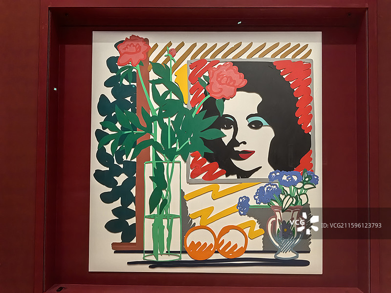 南京德基艺术博物馆展览，金陵图，百名油画艺术家真迹展图片素材