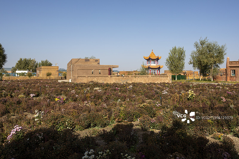新疆达瓦昆沙漠旅游风景区风光图片素材