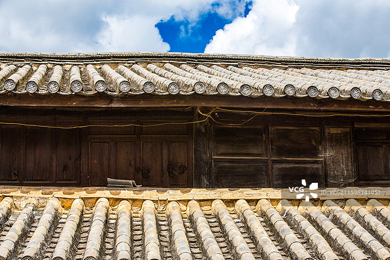 中国云南省大理白族自治州祥云县云南驿景区图片素材