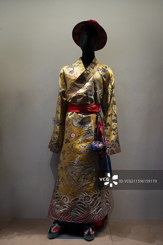 国王装，西藏博物馆藏图片素材