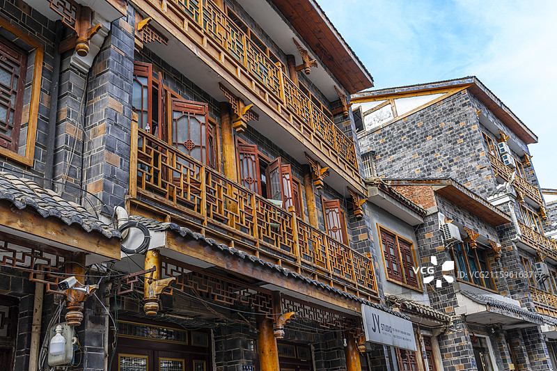 新天长坡路老街图片素材