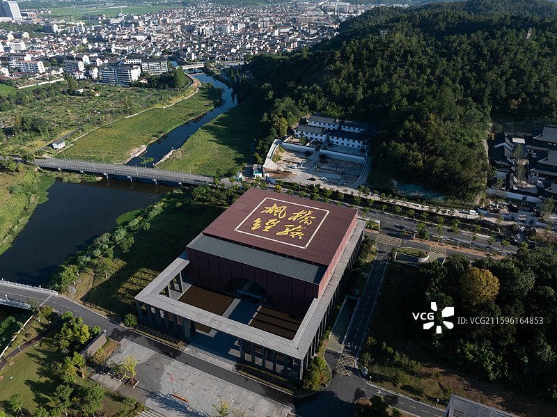 诸暨枫桥经验枫桥学院图片素材