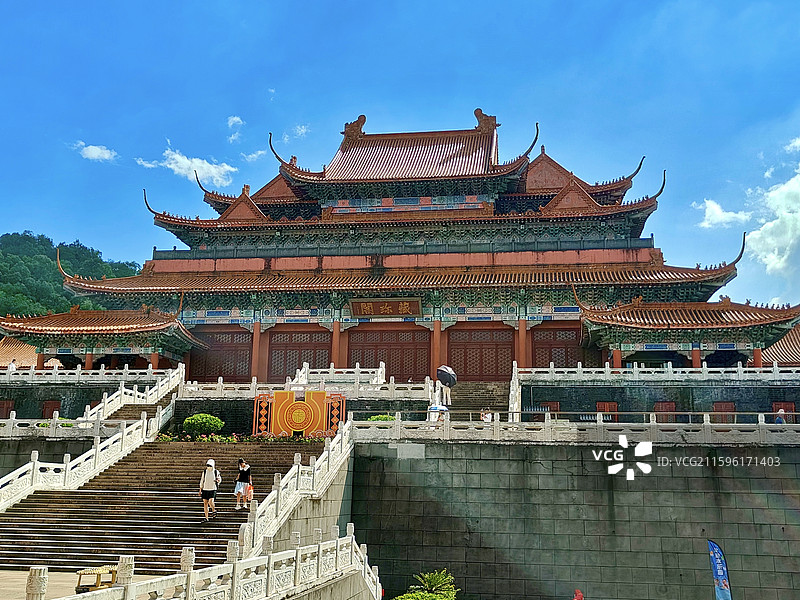 南海影视城宫殿图片素材