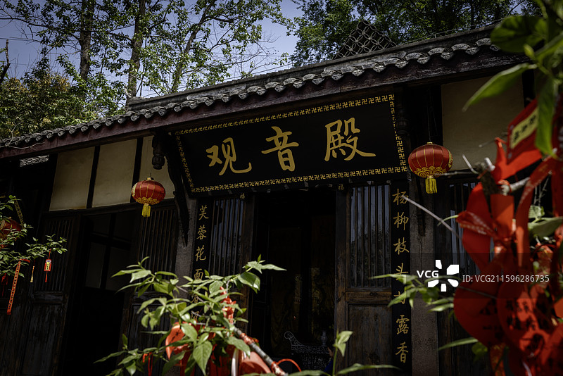 汉唐时期沱江重要码头成都五风溪风光图片素材