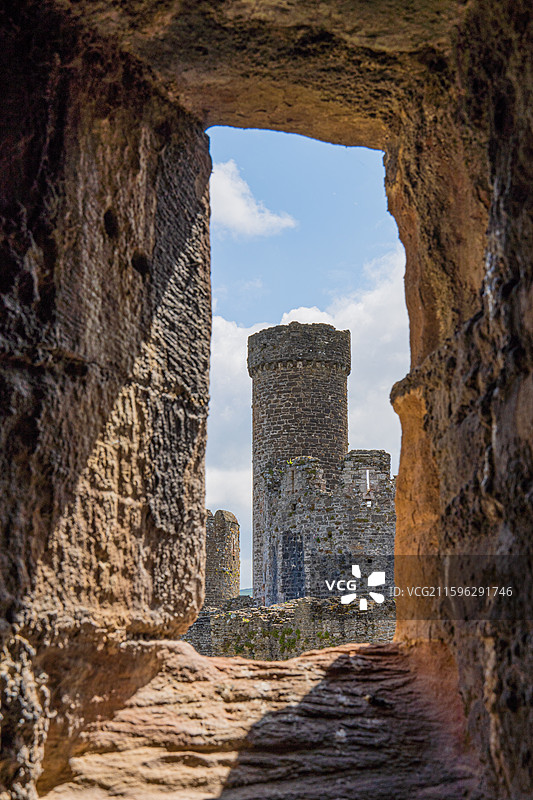 英国康威城堡图片素材