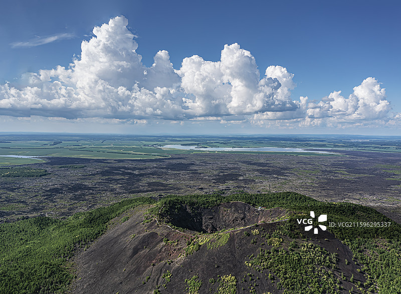 黑河市五大连池风光图片素材