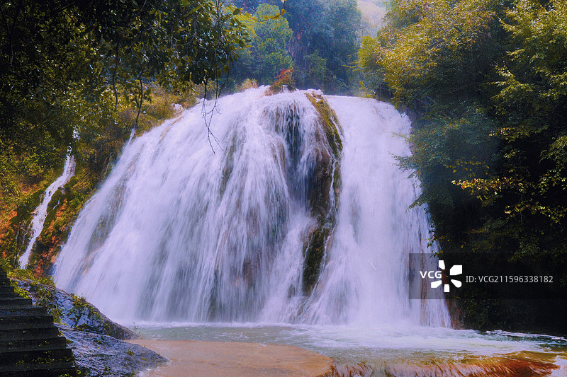 湖北省十堰市九龙瀑图片素材