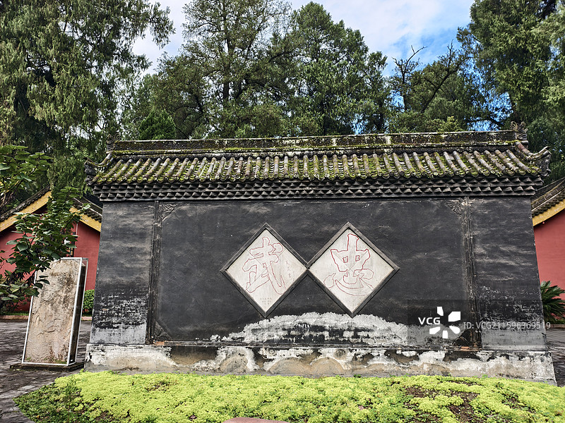 勉县武侯墓图片素材