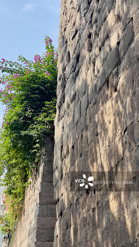 重庆通远门古城墙图片素材