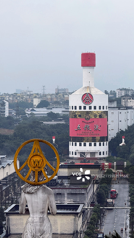 四川宜宾五粮液酒厂景点图片素材