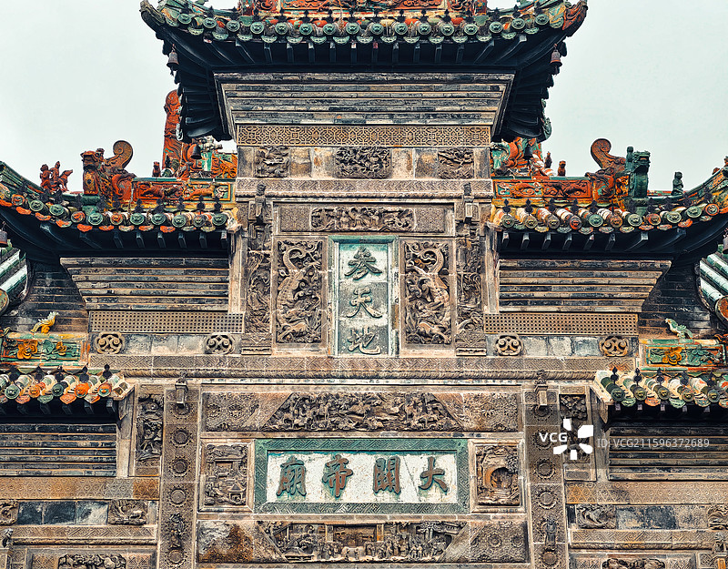 安徽亳州花戏楼正面图片素材