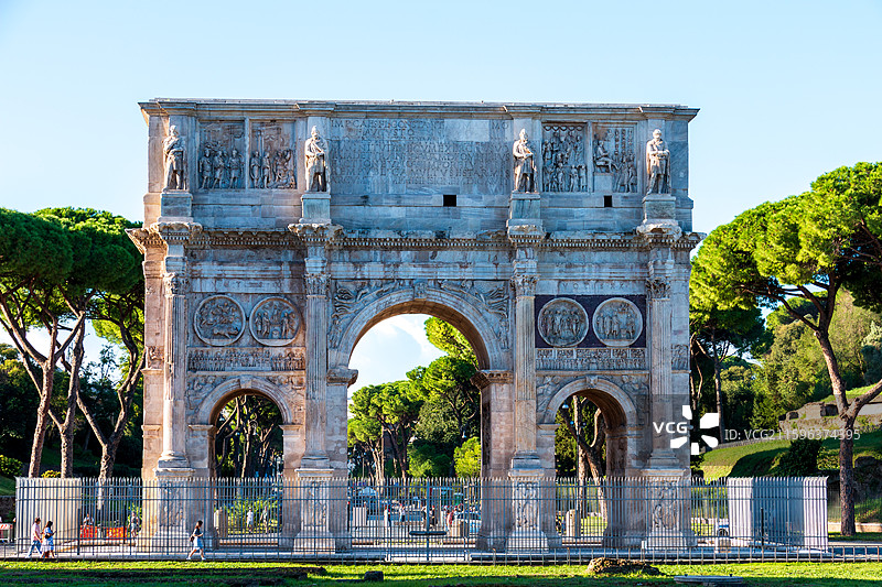 君士坦丁凯旋门图片素材