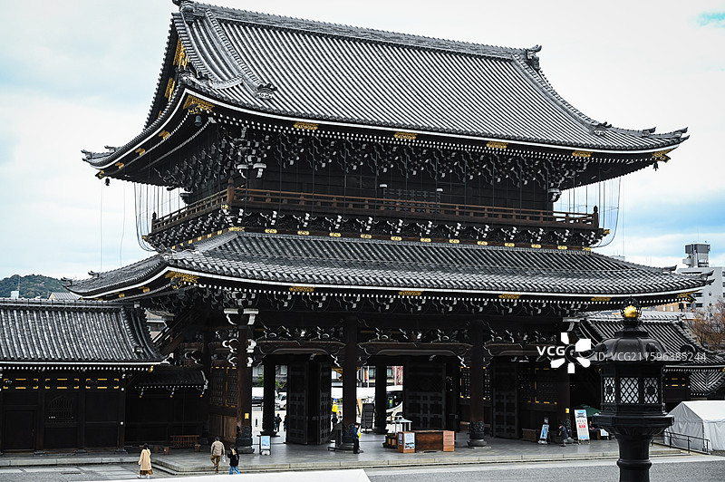 日本京都东本愿寺图片素材