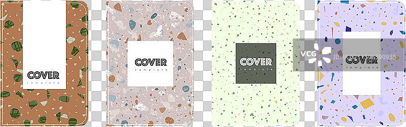 学校日记封面设计 水磨石抽象图片素材