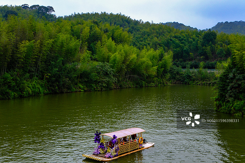 中国贵州遵义赤水竹海国家森林公园风光图片素材