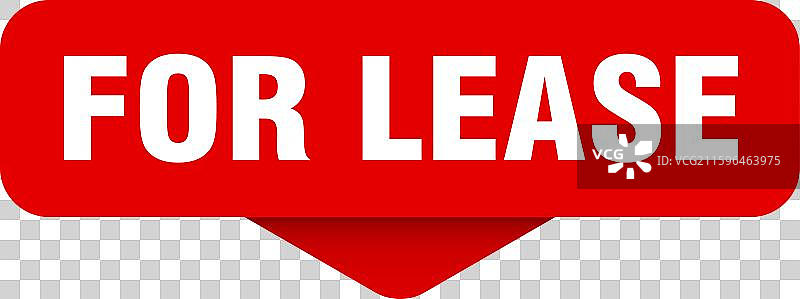 出租贴纸，透明背景的出租标志图片素材