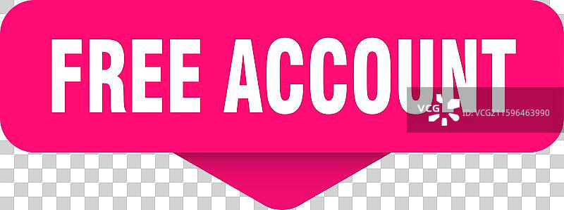 免费账户贴纸 免费账户标志图片素材