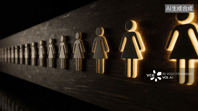 【AI数字艺术】女性成长之路图片素材