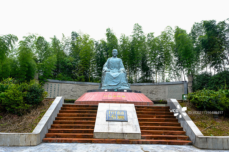 中国贵州遵义赤水竹海国家森林公园风光图片素材