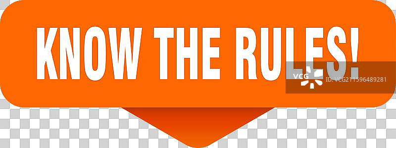 了解规则贴纸 了解规则标志图片素材