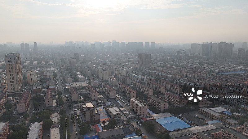 包头昆都仑区城市风光图片素材