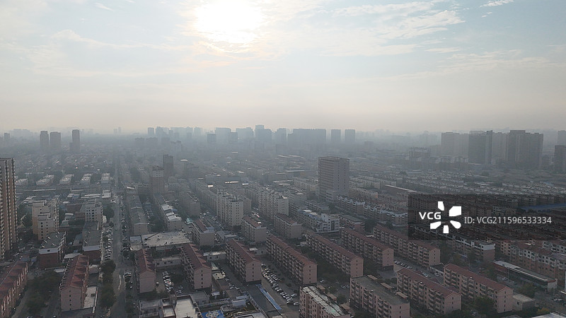 包头昆都仑区城市风光图片素材