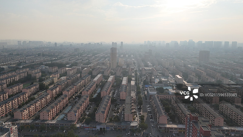 包头昆都仑区城市风光图片素材