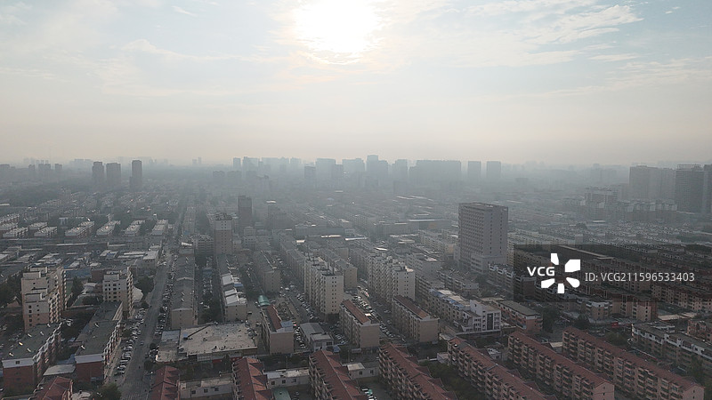 包头昆都仑区城市风光图片素材