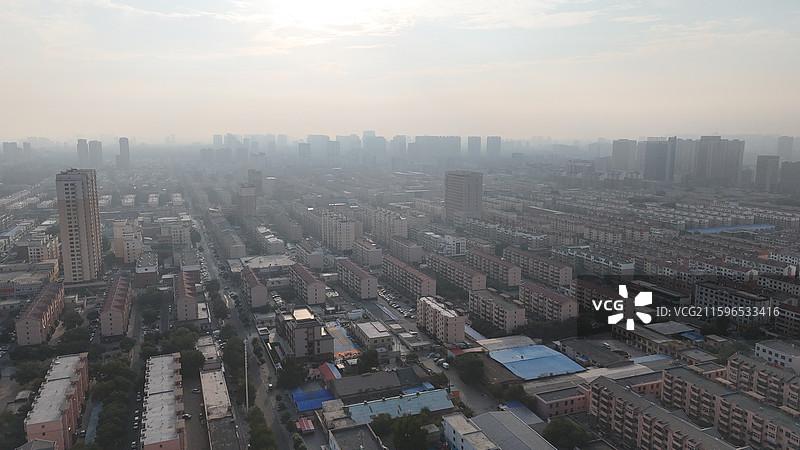 包头昆都仑区城市风光图片素材