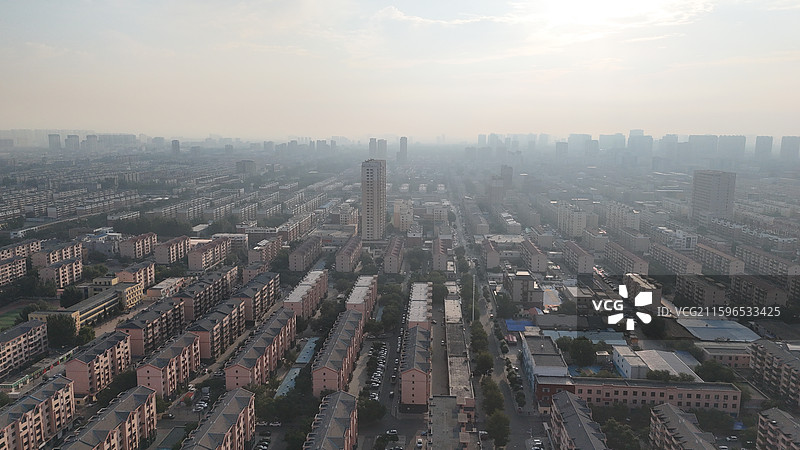 包头昆都仑区城市风光图片素材