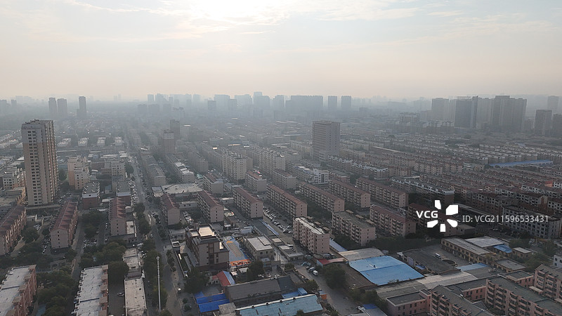 包头昆都仑区城市风光图片素材