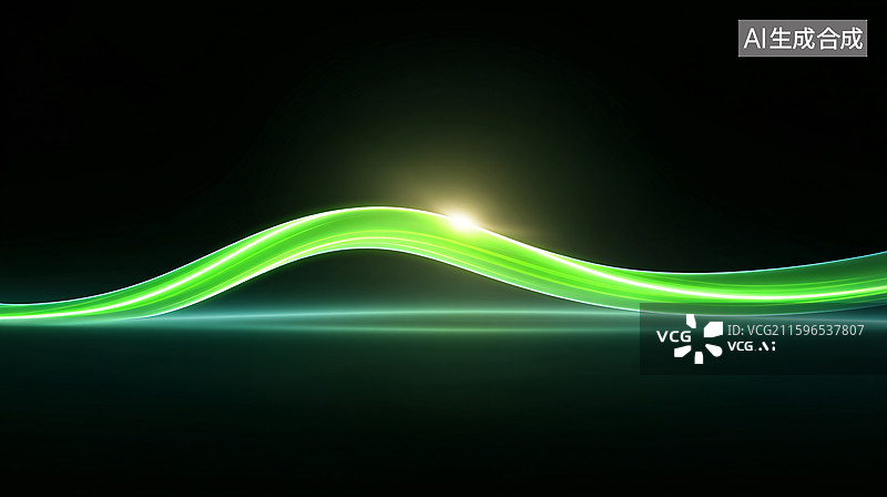 【AI数字艺术】海浪数字展台图片素材