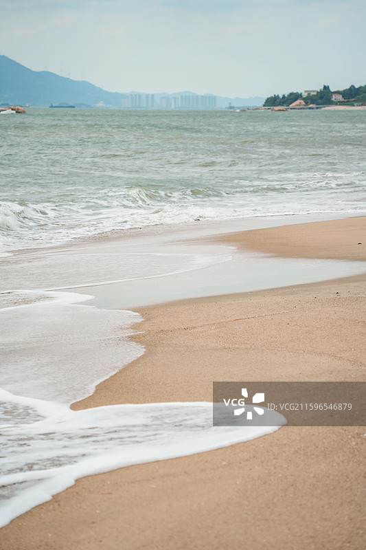 厦门椰风寨海滩图片素材