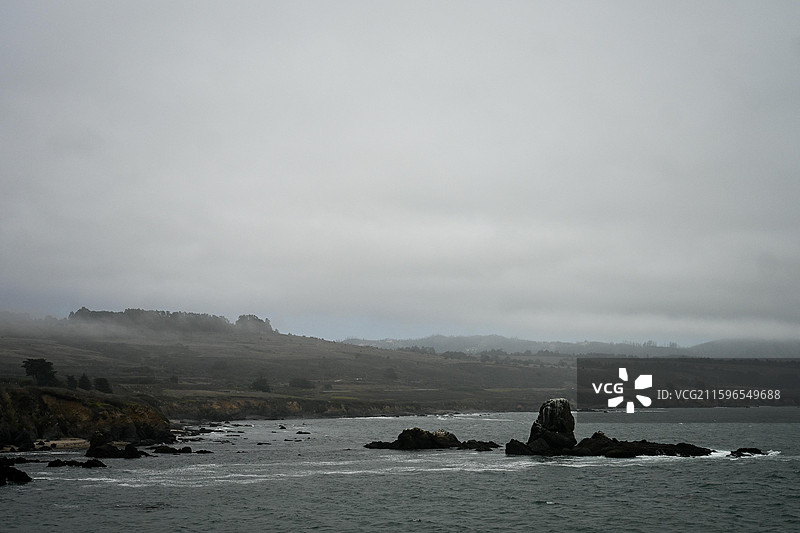 美国加利福尼亚州佩斯卡德罗夏季景色图片素材