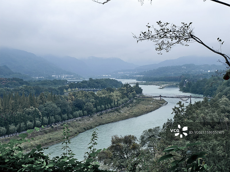 松茂古道图片素材