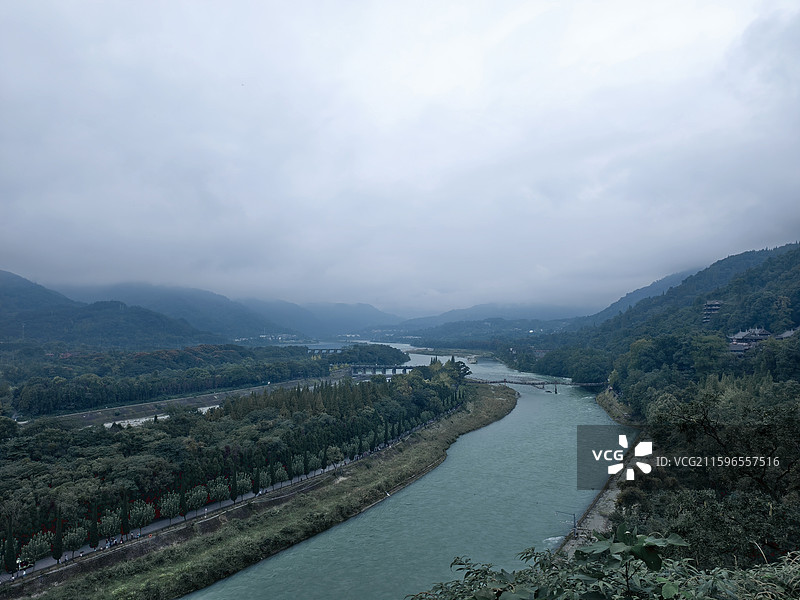 松茂古道图片素材