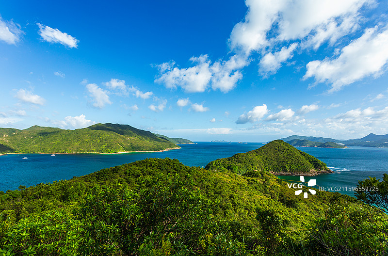 中国香港西贡桥咀洲郊野公园风光图片素材