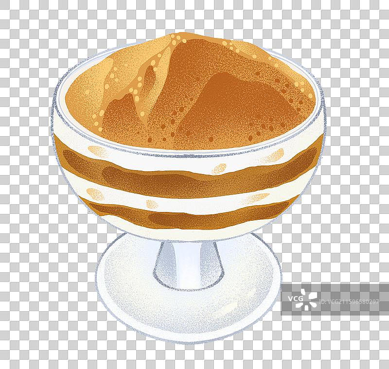 澳门城市美食木糠布甸图片素材