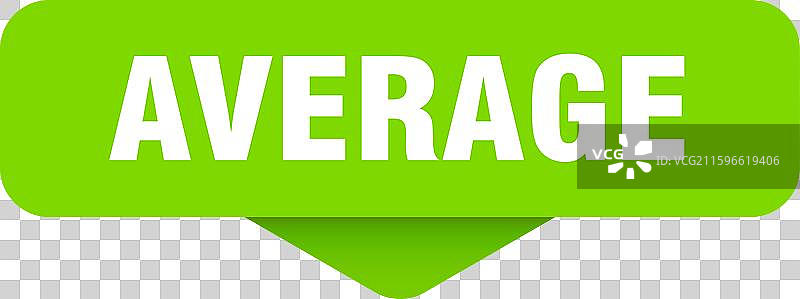 透明背景上的平均贴纸和平均标志图片素材