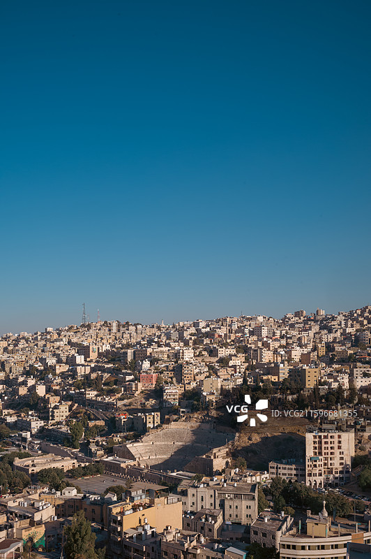 约旦安曼城堡山图片素材