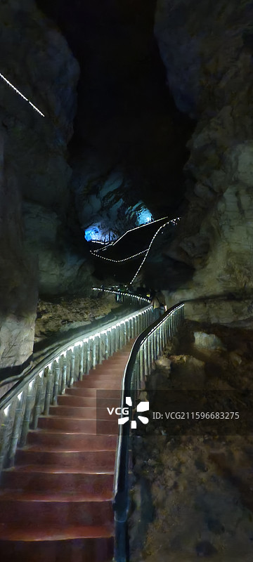 湖南张家界黄龙洞景区图片素材