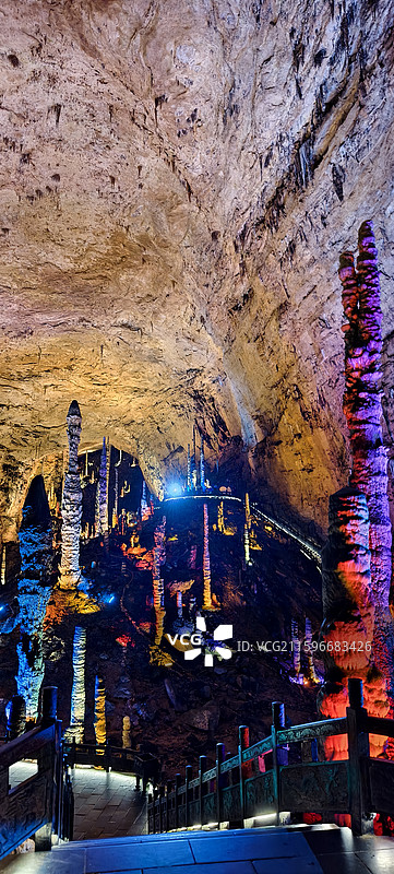 湖南张家界黄龙洞景区图片素材