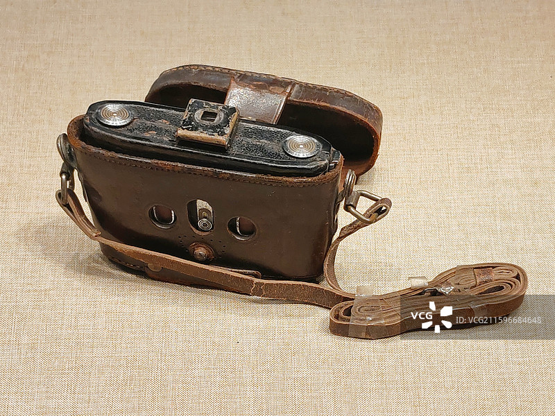 抗战时期缴获德国制造POX相机 潍坊市博物馆图片素材