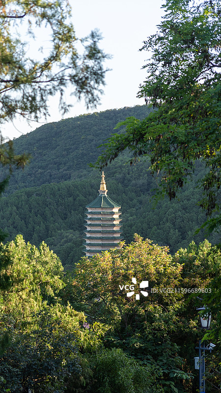 八大处佛塔图片素材